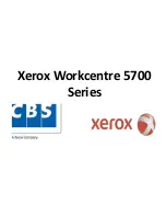 Preview for 1 page of Xerox 5700 Series Manual