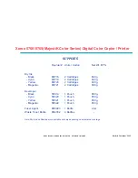 Preview for 4 page of Xerox 5760 Specifications