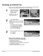 Preview for 54 page of Xerox 604P18228 Quick Reference Manual