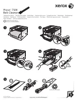 Xerox 7500/DT - Phaser Color LED Printer Supplementary Manual preview