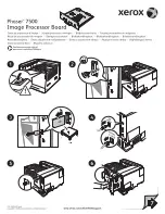 Предварительный просмотр 10 страницы Xerox 7500/DT - Phaser Color LED Printer Supplementary Manual