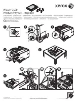 Preview for 14 page of Xerox 7500/DT - Phaser Color LED Printer Supplementary Manual