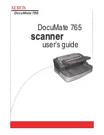 Xerox 765 User Manual preview