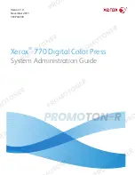 Preview for 1 page of Xerox 770 System Administration Manual