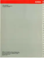 Предварительный просмотр 20 страницы Xerox 8010 Hardware Reference Manual