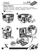 Preview for 7 page of Xerox 8400N - Phaser Color Solid Ink Printer Accessories Manual