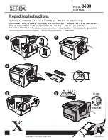 Preview for 20 page of Xerox 8400N - Phaser Color Solid Ink Printer Accessories Manual