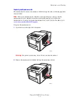 Предварительный просмотр 98 страницы Xerox 8500N - Phaser Color Solid Ink Printer User Manual