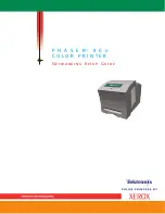 Xerox 860N - Phaser Color Solid Ink Printer Networking Setup Manual preview