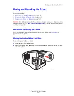 Preview for 125 page of Xerox 8860DN - Phaser Color Solid Ink Printer User Manual