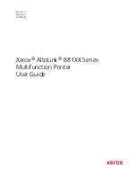 Xerox AltaLink B81 Series User Manual preview