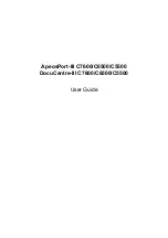 Предварительный просмотр 1 страницы Xerox ApeosPort-III C7600 User Manual