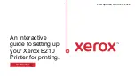 Xerox B210 Manual preview