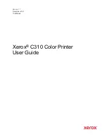 Preview for 1 page of Xerox C310 User Manual