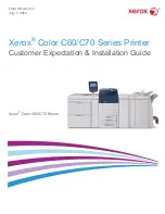 Предварительный просмотр 1 страницы Xerox Color C60/C70 Series Installation Manual