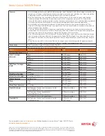 Preview for 12 page of Xerox Colour 560 Printer Specifications