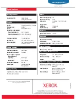 Предварительный просмотр 2 страницы Xerox Copy Centre 518 Specifications