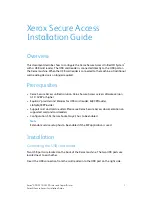 Preview for 5 page of Xerox D110 Installation Manual