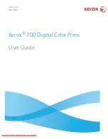 Xerox Digital Color Press  700 User Manual preview