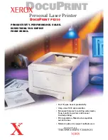 Xerox Docu Print P1210 User Manual предпросмотр