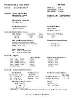 Xerox DocuColor 2006CP Product Safety Data Sheet preview