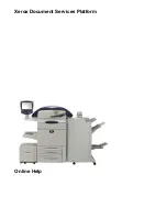 Preview for 1 page of Xerox DocuColor 250 Online Help Manual