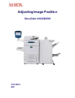 Предварительный просмотр 1 страницы Xerox DocuColor 252 Function Manual