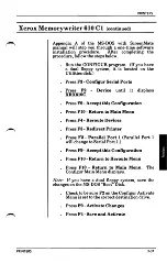 Предварительный просмотр 139 страницы Xerox DocuColor 6060 Hardware Installation And Facts