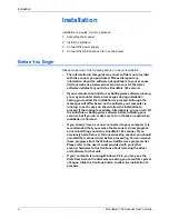 Preview for 9 page of Xerox DocuMate 162 User Manual