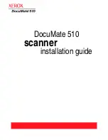 Preview for 2 page of Xerox DocuMate 510 Installation Manual