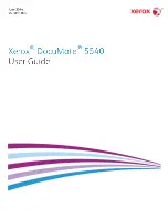 Предварительный просмотр 1 страницы Xerox DocuMate 5540 User Manual