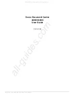 Xerox Document Centre 426 Manual preview