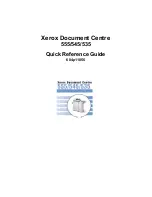 Xerox Document Centre 535 Quick Reference Manual preview