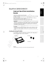 Xerox DocuPrint C3055 Installation Manual preview