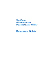 Xerox DocuPrint P8EX Reference Manual preview