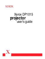 Предварительный просмотр 2 страницы Xerox DP 1015 User Manual