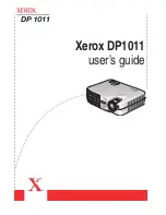 Preview for 1 page of Xerox DP1011 User Manual