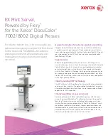 Preview for 1 page of Xerox EX Brochure & Specs