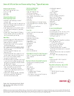 Предварительный просмотр 2 страницы Xerox Fiery EX700 Brochure & Specs