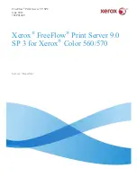 Preview for 1 page of Xerox FreeFlow SP 3 Manual