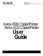 Предварительный просмотр 1 страницы Xerox Legacy 4110 User Manual