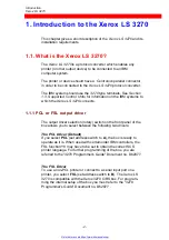 Preview for 4 page of Xerox LS 3270 User Manual