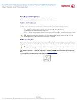 Preview for 158 page of Xerox Nuvera 288 User Manual And Training Aid