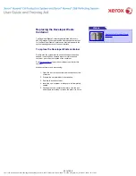 Preview for 221 page of Xerox Nuvera 288 User Manual And Training Aid