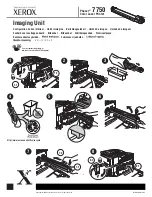 Предварительный просмотр 2 страницы Xerox Pasher 7750 Installation Manual