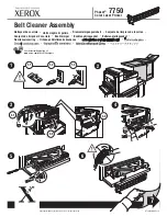 Предварительный просмотр 10 страницы Xerox Pasher 7750 Installation Manual