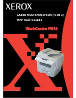 Xerox PE16I - Printers WORKCENTRE PE16 16PPM FAX-PRINT COPY SCAN MLTFUNC User Manual preview