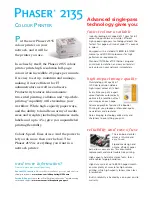 Preview for 1 page of Xerox Phaser 2135DT Brochure