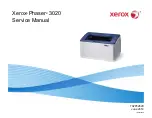 Xerox Phaser 3020 Service Manual preview