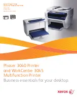 Xerox Phaser 3040B Specifications preview